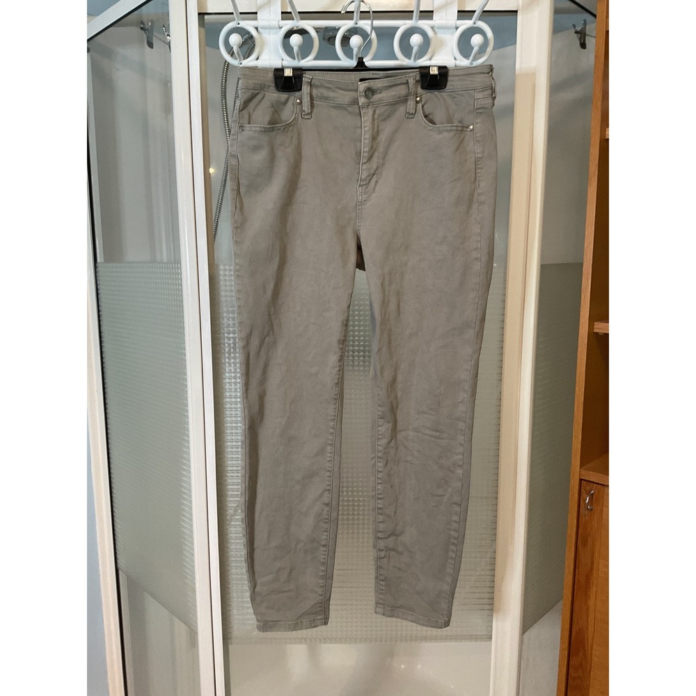 Buffalo David Bitton Havana Skinny Pants Womens 8/29 Green Excellent Stretch